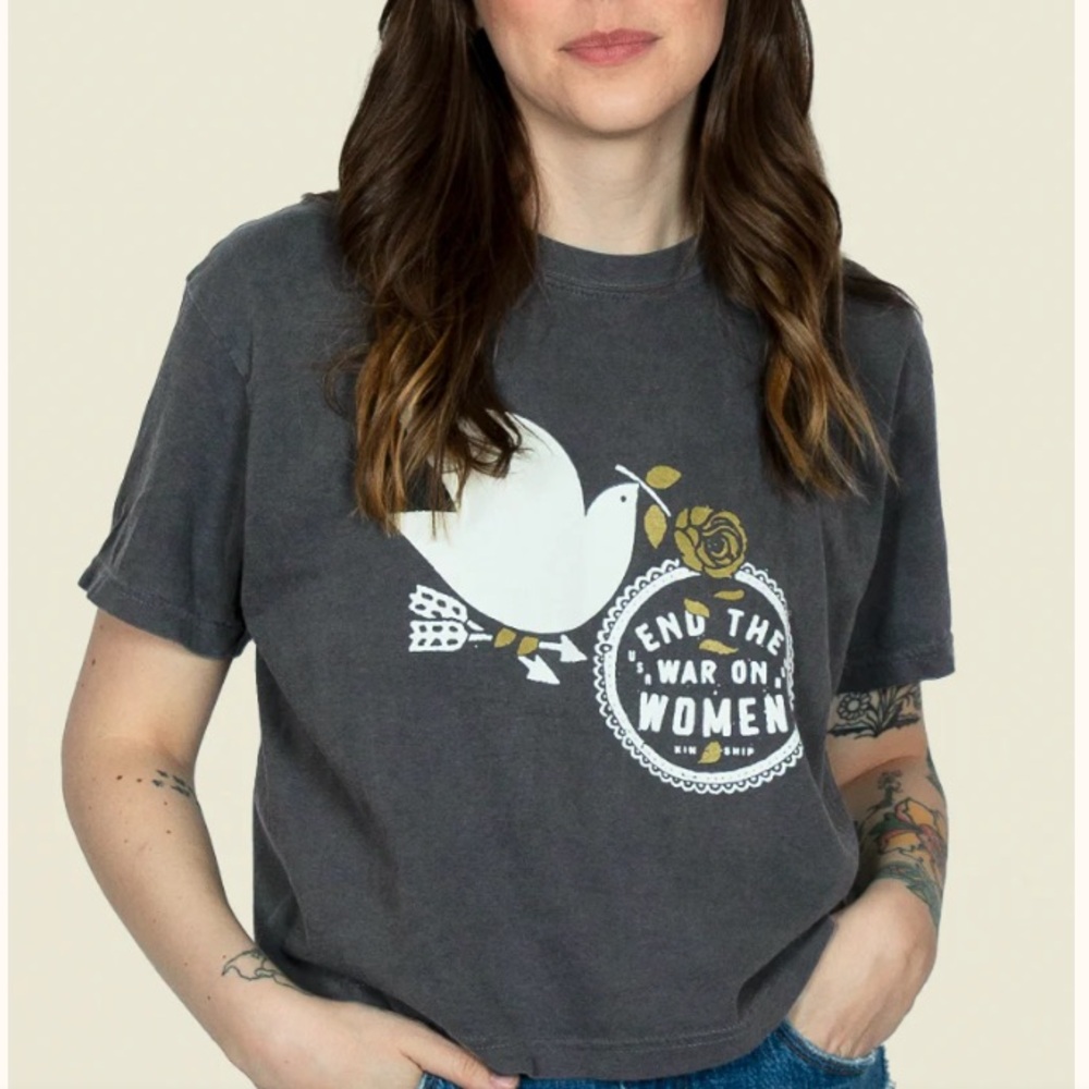 Kinship Goods screenprinted shirt